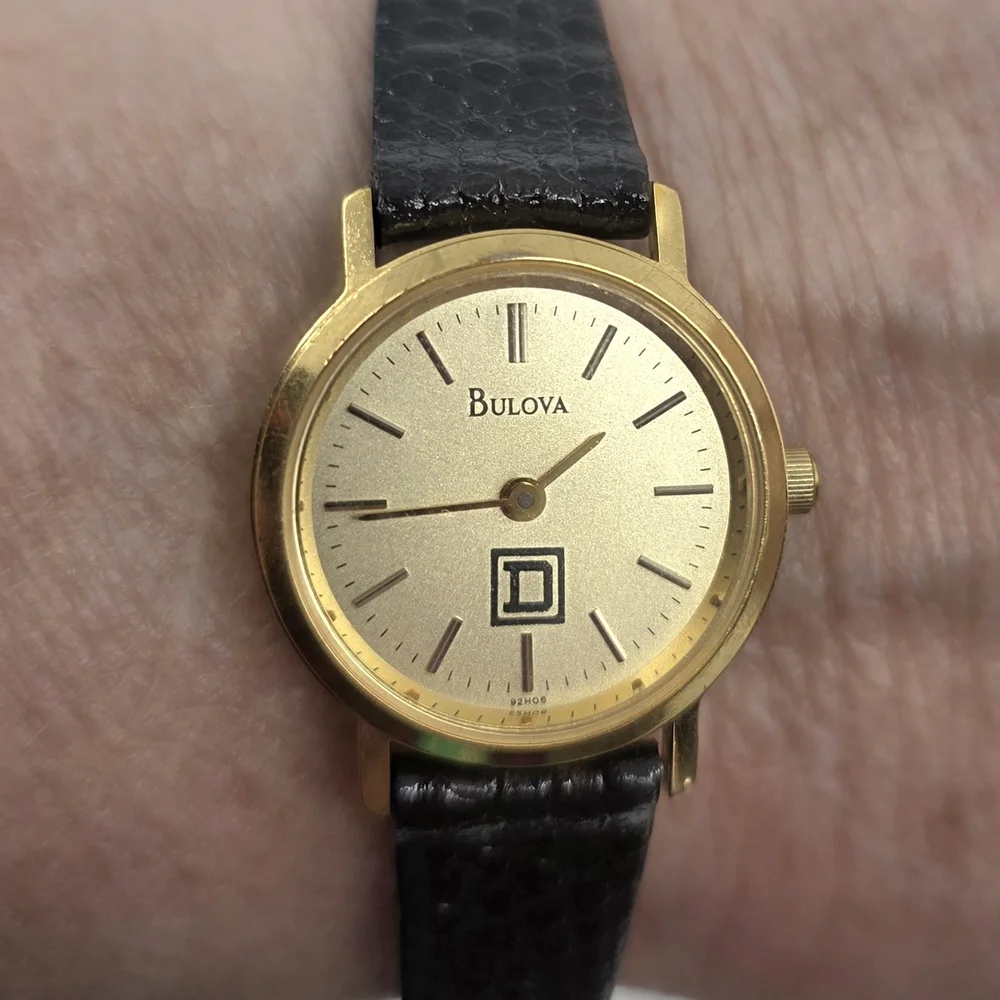 Working Snaky Vintage Swatch AG1999 Wristwatch Original Leather Strap + Bulova